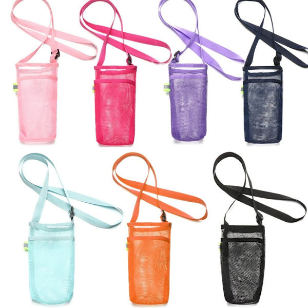 Sport vattenflaska lock Cup Sleeve COVER black