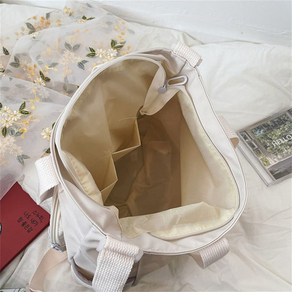 Axelväska Tote Book Väskor VIT white