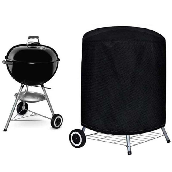 Puutarhapation grillin cover ulkona pyöreä BBQ-grilli cover 77X58CM 77x58cm