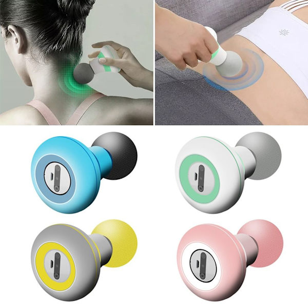 Hierontapistooli Vibration Massager KELTAINEN Yellow