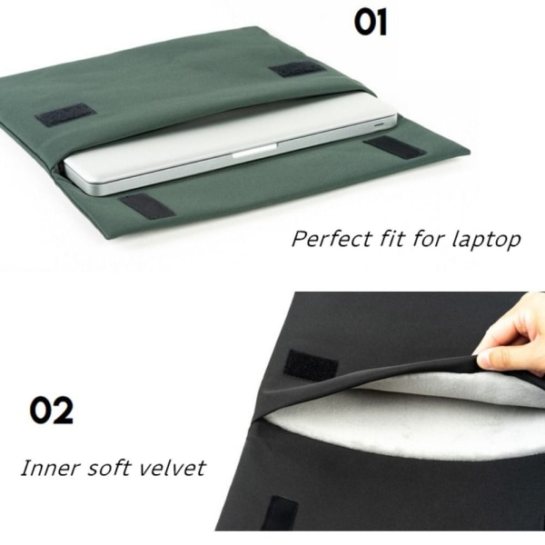 Laptoptaske Sleeve Case SORT 13,3 TOMMER 13,3 TOMMER black 13.3 inch-13.3 inch