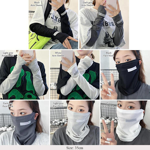 Armbetræk Armærmer LYSGÅ ARMÆRMER ARMÆRMER light grey Arm Sleeves-Arm Sleeves