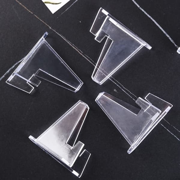 24 Pack Mini Card Display Jalusta maalausteline Telineet Kolikkoteline 24pcs