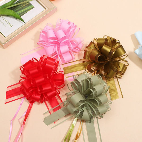 5 Stk Bånd Blomsterbuer Knop STIL 1 STIL 1 Style 1