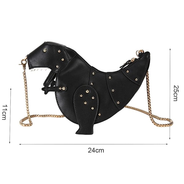 Skulderveske Dinosaur Design RØD Red