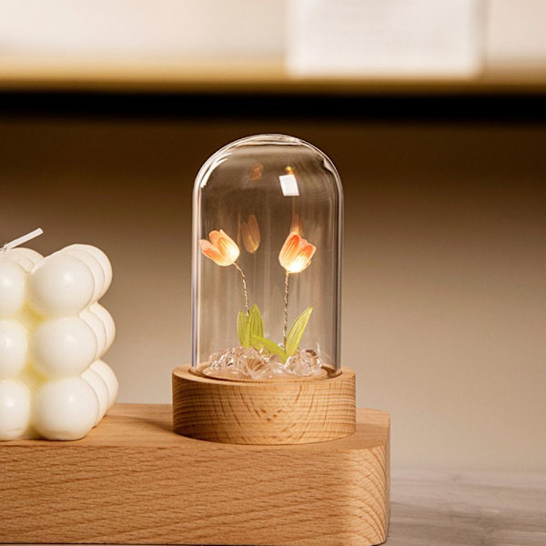Tulip Natlampe Tulip Flower Bordlampe 2 BLOMSTER 2 BLOMSTER 2 Flowers