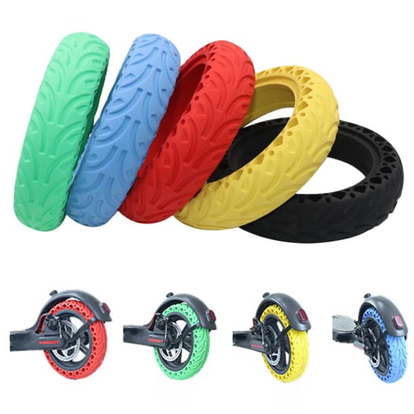 Solid gummidäck till Xiaomi Mijia M365 GREEN green