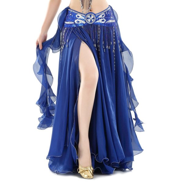 Dansende nederdel Spansk nederdel ROYAL BLUE Royal blue