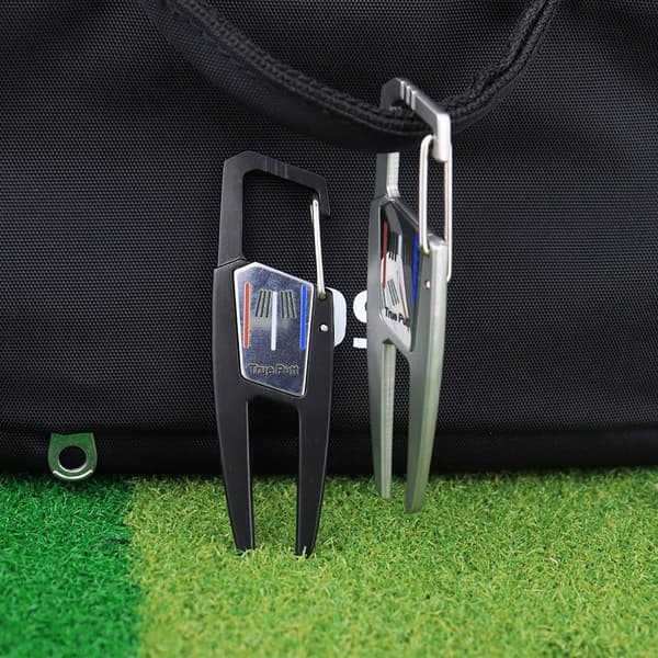 Golf Divot Pitch Repairer Tool SILVER Silver