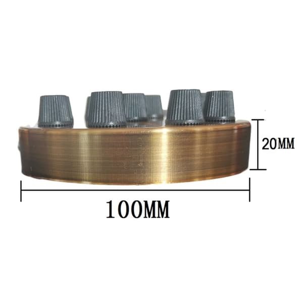LED-lampputeline valojalusta 9 HEDS 9 HEDS 9 heads