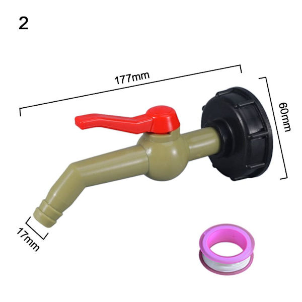 IBC Tank Adapter Coarse Thread 2 2 2