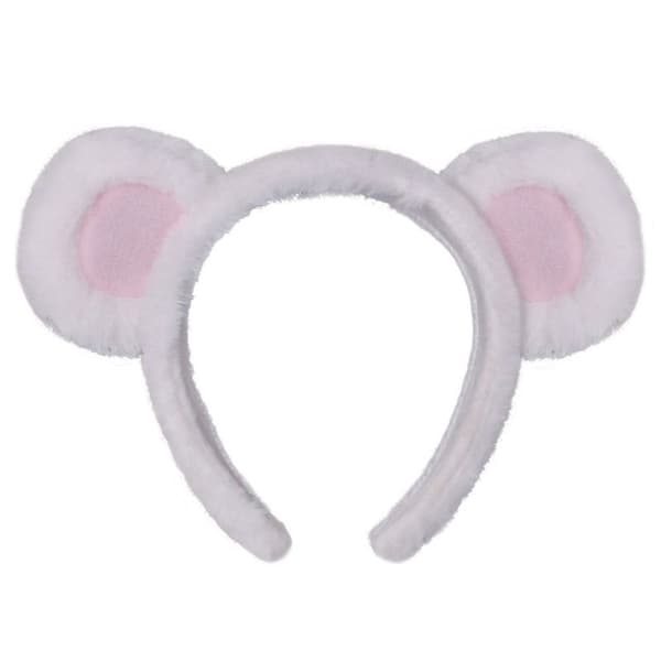 Bear Ears Hårband Söt Hårband VIT White