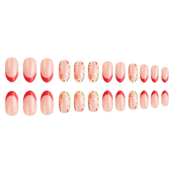 Almond Fake Nails False Nail 1 1 1