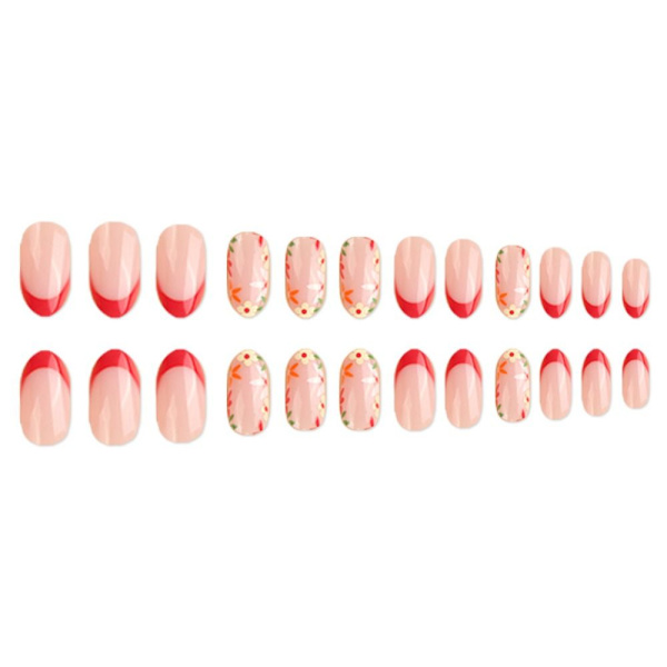 Almond Fake Nails False Nail 2 2 2