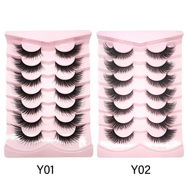 Fox Eye Lashes Cat Eye Fransar Y02 Y02 Y02