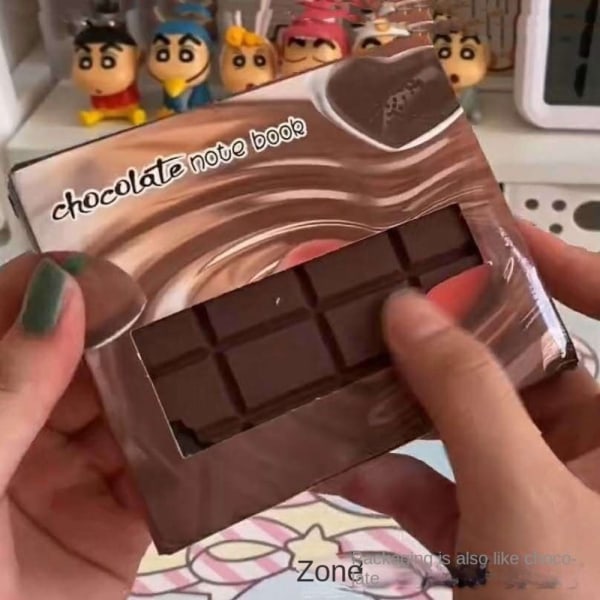 Creative Chocolate Biscuit Memo Mini Funny Pocket Notebook