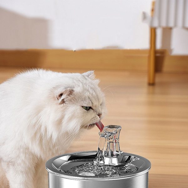 Cat Water Drink Fountain 2L Ultra-tyst automatisk