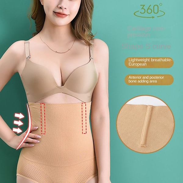Body Tummy Shaper Waist Trainer NATURAL XL/XXL NATURAL XL/XXL