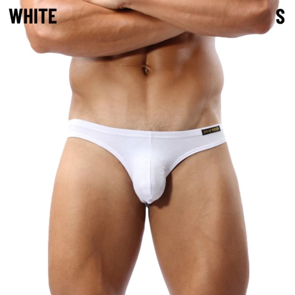 Miesten alushousut Miesten bikinit WHITE S white S