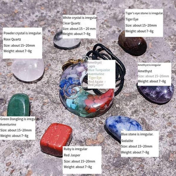 Luonnonkristalli 7 Chakra Stone 2 2 2