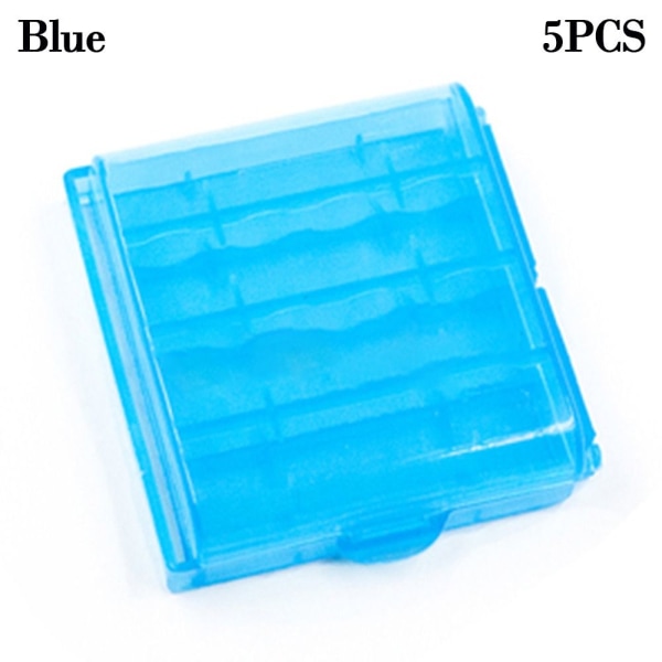 Case 4 AA AAA SININEN 5 KPL 5 KPL Blue 5pcs-5pcs