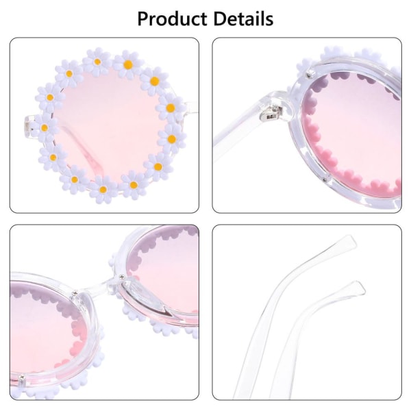 Daisy solbriller til kvinder Blomstersolbriller GRADIENT TEA Gradient Tea