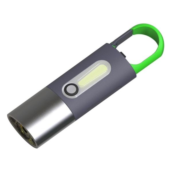 LED-taskulamppu taskulamppu USB ladattava valo