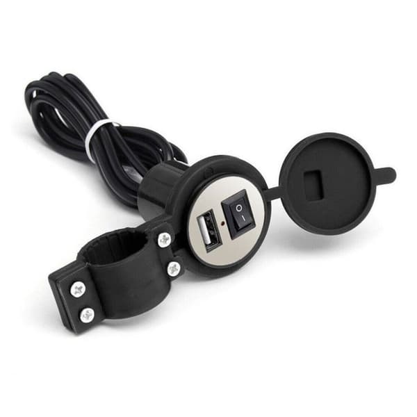 Socket Adapter Mobil Power USB Oplader