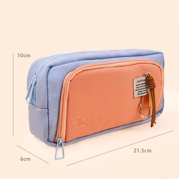 Pencil Bag Brevpapper Väska BLÅ blue