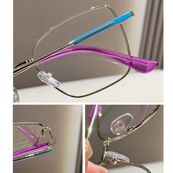 Anti-blått lys briller Firkantede briller 1 1 1