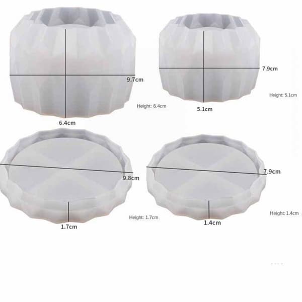Blomkruka Silikonform Form MOLDS LITEN small