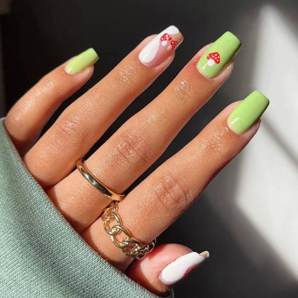 24st False Nails Long Square W438 W438 W438