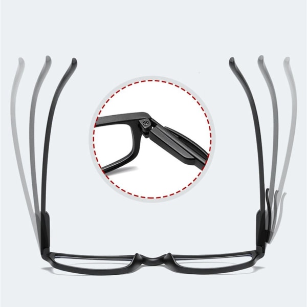 Læsebriller Briller TRANSPARENT STYRKE 2,00 STYRKE transparent Strength 2.00-Strength 2.00