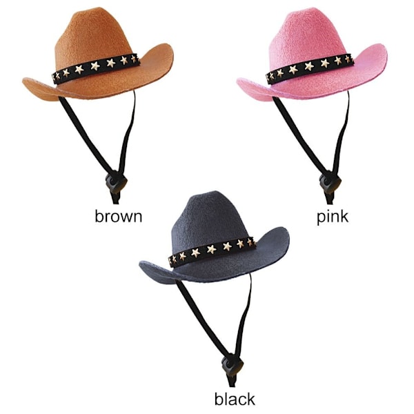 Pet Hat Dogs Lippalakit MUSTA black