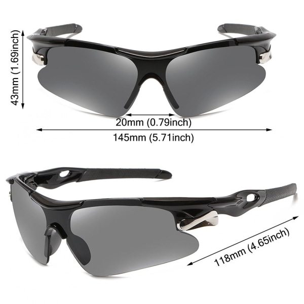 Sportssolbriller til mænd Solbriller NIGHT VISION NIGHT VISION Night vision