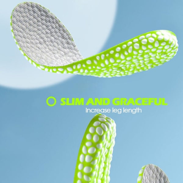 Boost Shoe Lift Memory Cotton Innersåle 43-443,5 cm 3,5 cm 43-443.5cm