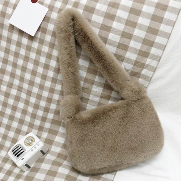 Neliömäinen laukku käsilaukku KHAKI khaki