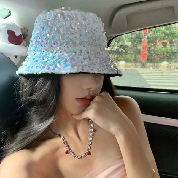 Bucket Hat Dam Hat ROSA pink