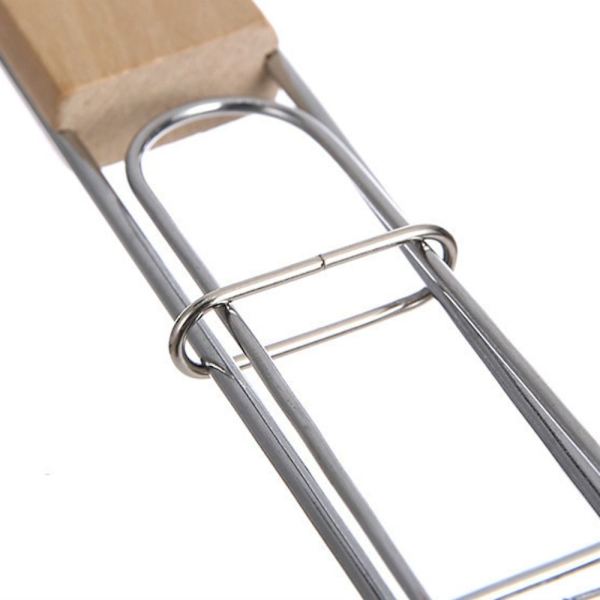 Bærbar nonstick fiskegrill tilbehør BBQ Mesh Clip