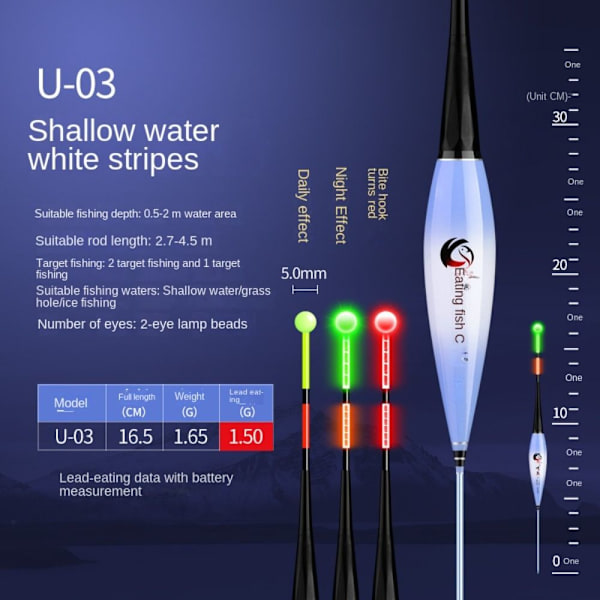 Rock Fishing float Smart Fishing float U-03 U-03 U-03