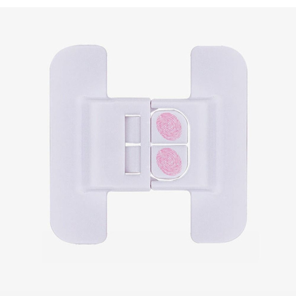 2 kpl Lapsilukko Ovien lukot LÄPINÄKYVÄ transparent