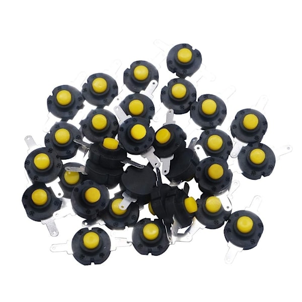 30st Micro Push Button Switch DC 12V Self-Lock Switch 0,5A