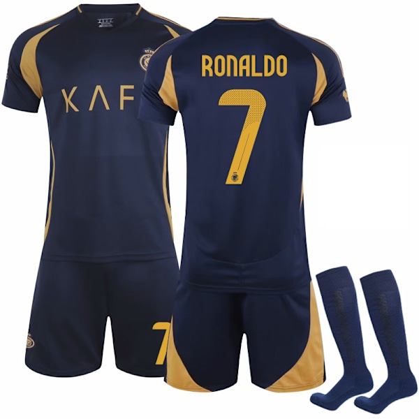 2024-2025 Al-Nassr FC Away football Shirt suits No.7 Ronaldo XS