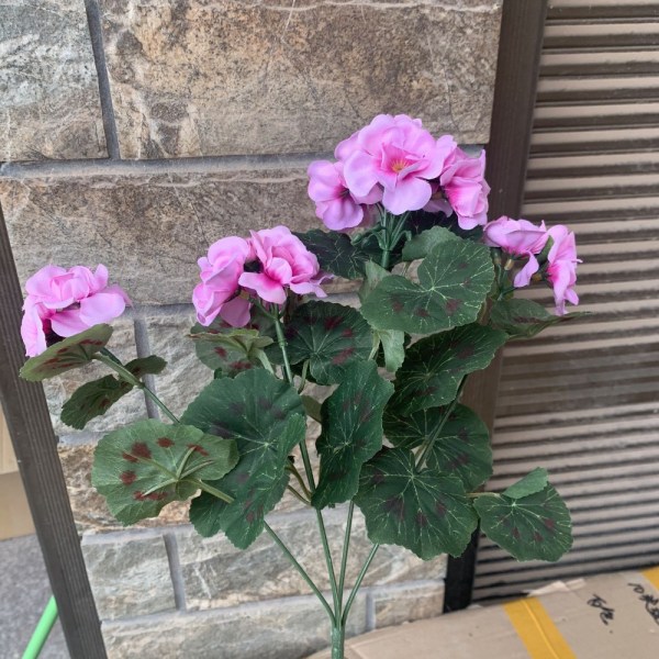 Konstgjord blomma Begonia blomma 4 4 4