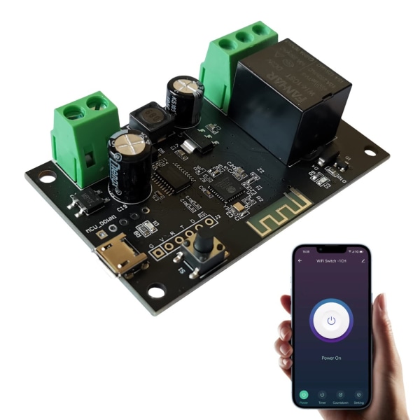 Trådløs Smart Switch Relay Module WiFi Repeater Module Wifi