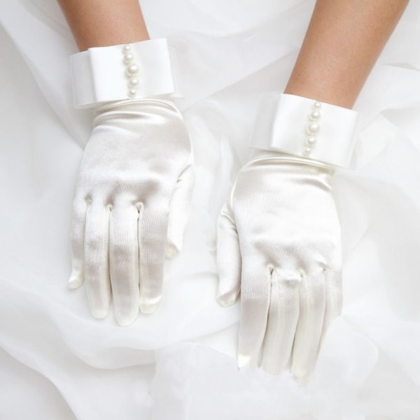 Brudehandsker Korte handsker Brudepigetilbehør
