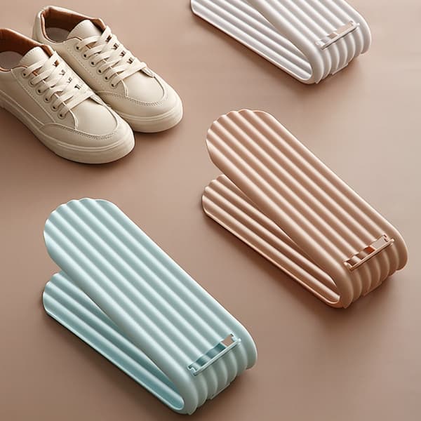 Double Layer Shoe Support Skoförvaring Ljusblått Light Blue