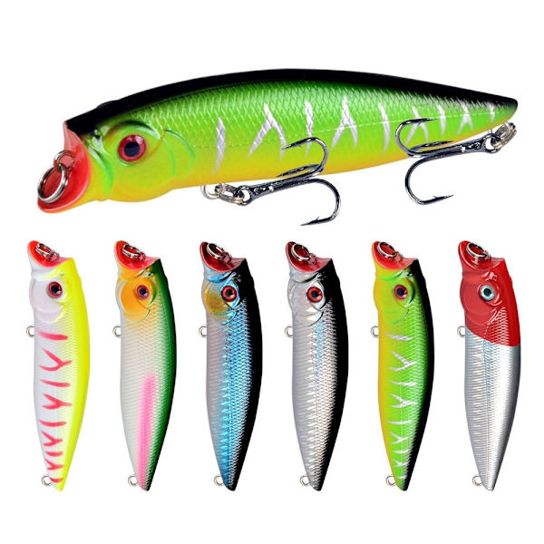 6st/ set Artificiellt fiskedrag Konstbete SET SET Set