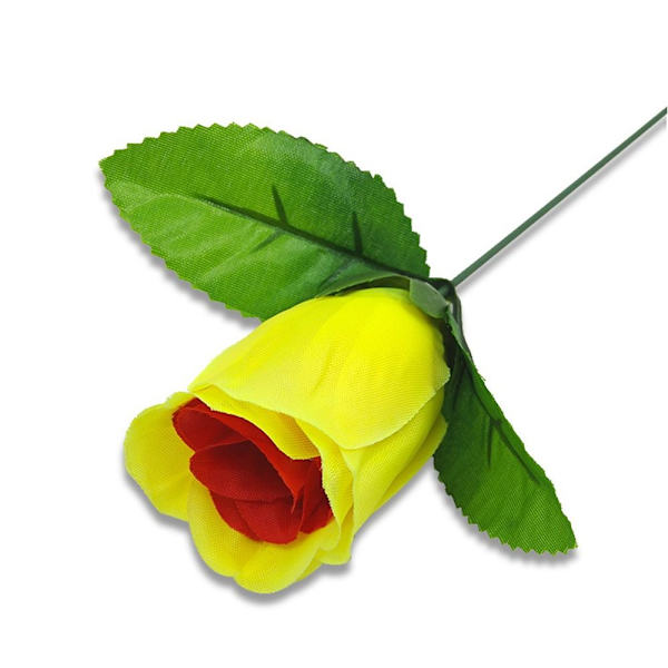 2ST Färgskiftande Rose Rose Magic Tricks Blomma Magic Trick 2pcs
