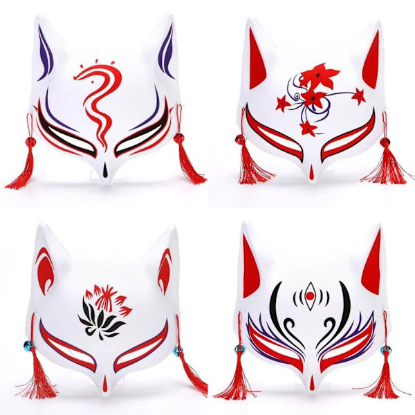 Foxes Mask Masquerade Mask TYPE B TYPE B Type B